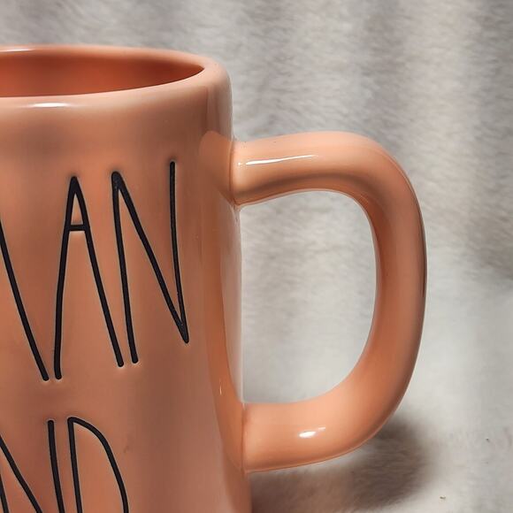 Rae Dunn HUMAN KIND Ceramic Coffee Mug Pink Glazed Artisian PRIDE Collection - Picture 6 of 7
